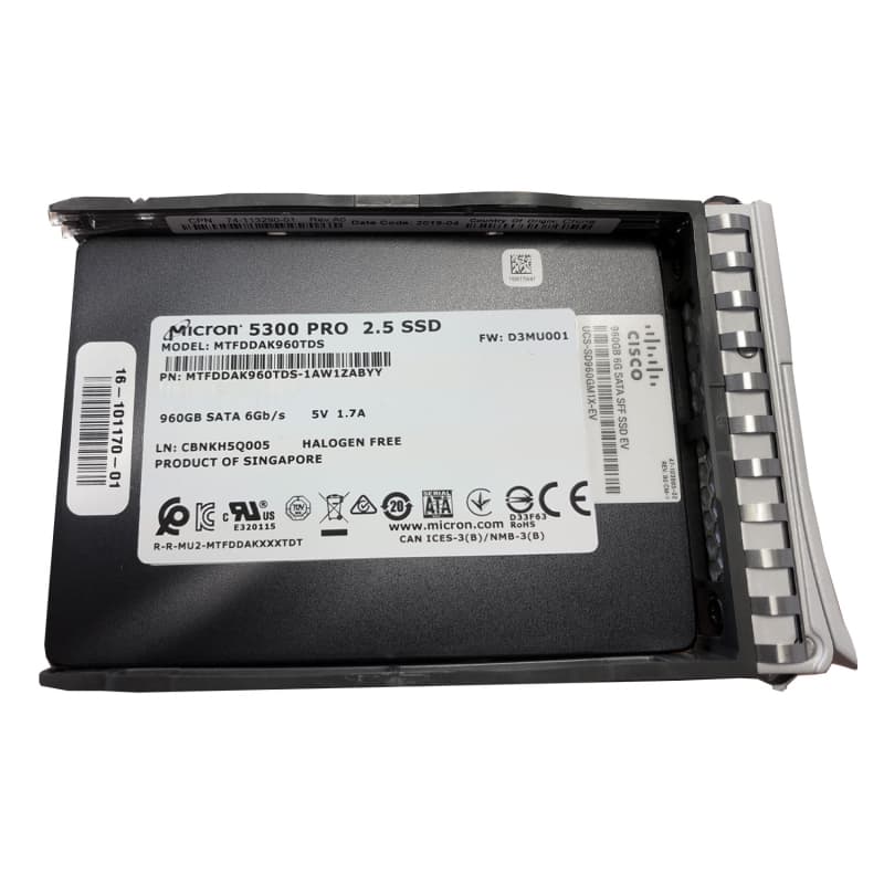 Жесткий Диск Cisco 16-101170-01 960Gb SATA 2,5" SSD