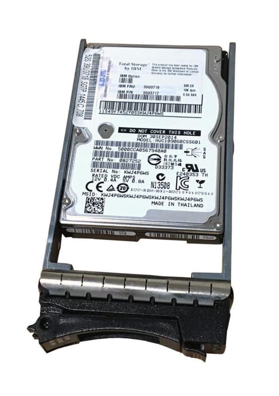 Жесткий диск IBM 39U3717 600Gb 10000 SAS 2,5" HDD