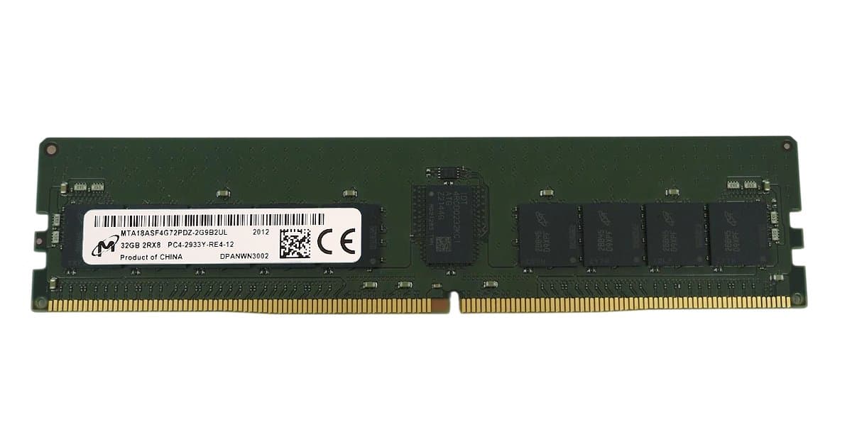  Micron DDRIV 32Gb MTA18ASF4G72PDZ-2G9B2UL  