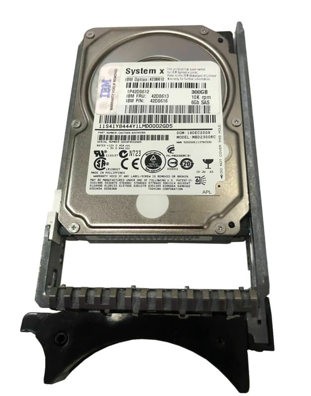 Жесткий диск IBM 42D0613 300Gb  SAS 2,5" HDD