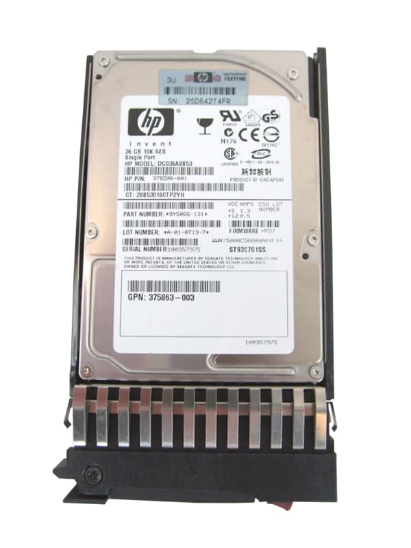 Жесткий диск HP 376596-001 36Gb  SAS 2,5" HDD