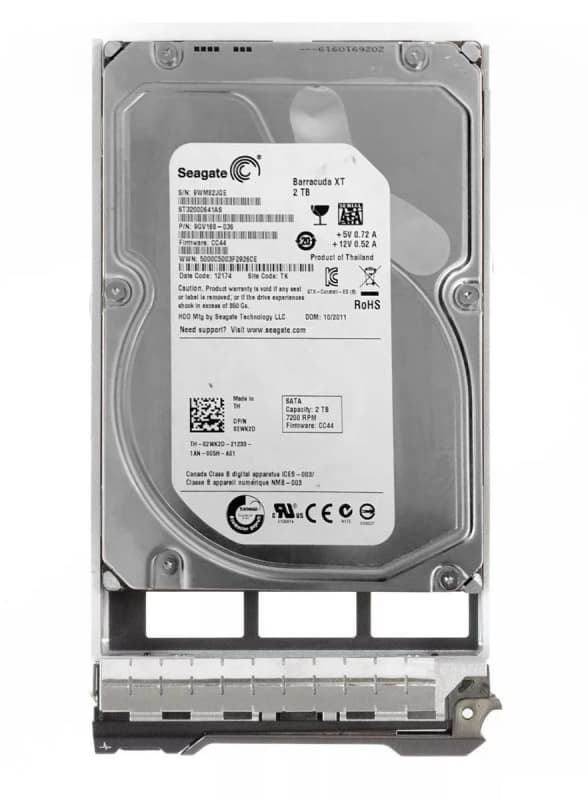 Жесткий диск Dell 2WK2D 2Tb 7200 SATAIII 3.5" HDD