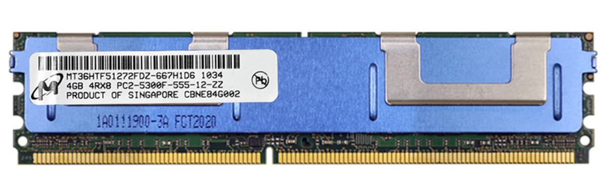 Оперативная память Micron MT36HTF51272FDZ-667H1D6 DDRII 4Gb