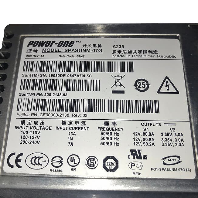 Резервный Блок Питания Sun CF00300-2138 1100W