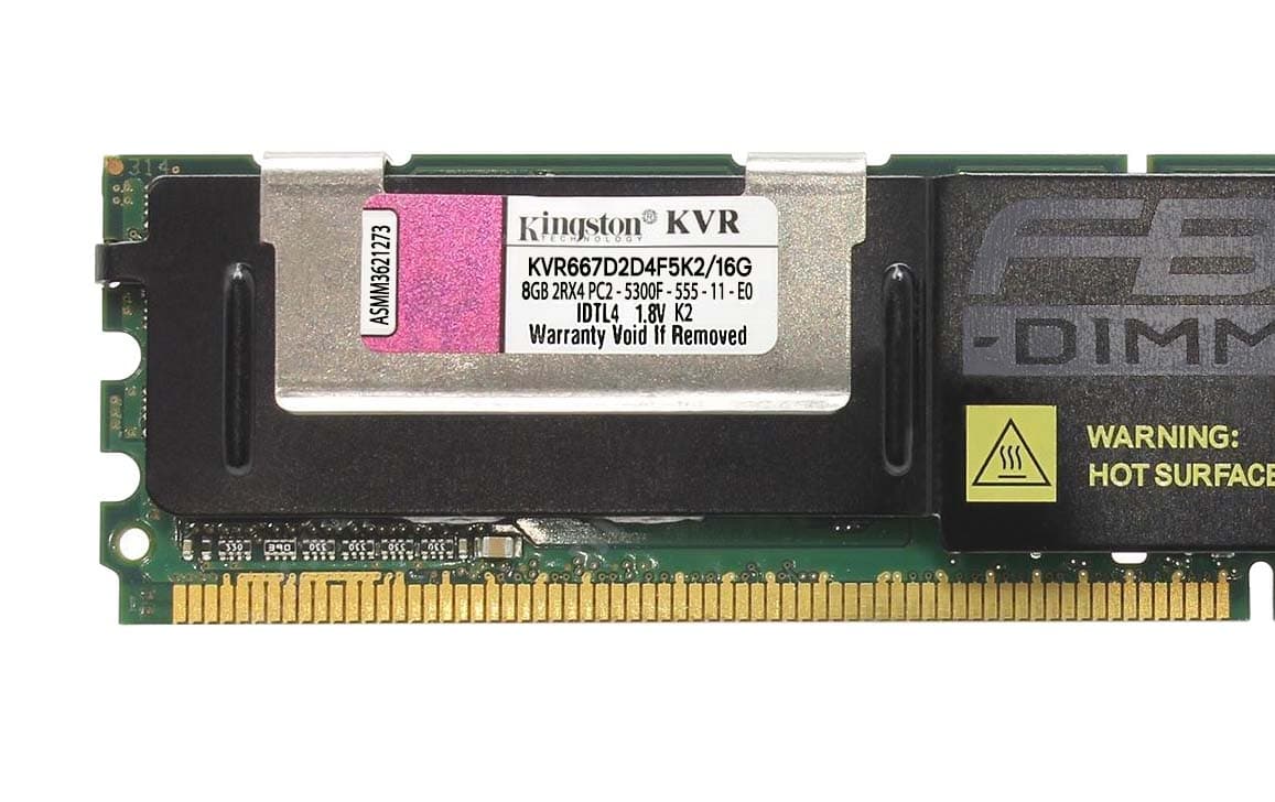 Оперативная память Kingston KVR667D2D4F5K2/16G DDRII 16Gb