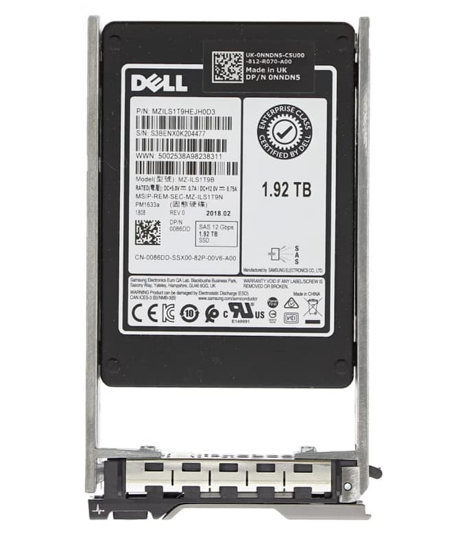 Жесткий диск Dell 086DD 1.92TB SAS 2,5" SSD