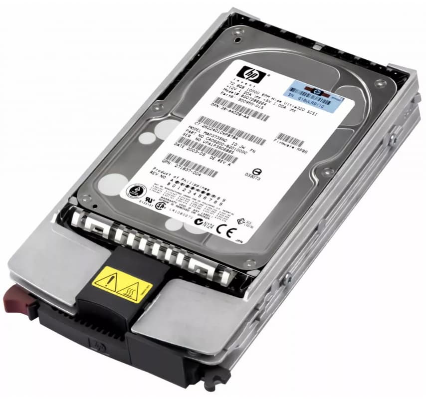 Жесткий диск HP BD07286224 72,8Gb  U320SCSI 3.5" HDD