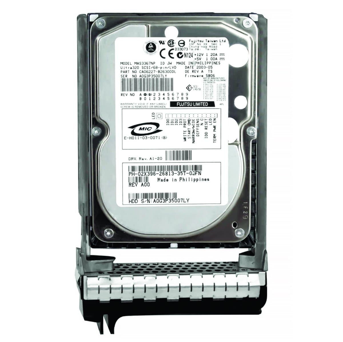 Жесткий диск Dell 300Gb 10000 U320SCSI 3.5" HDD 9X1005-141