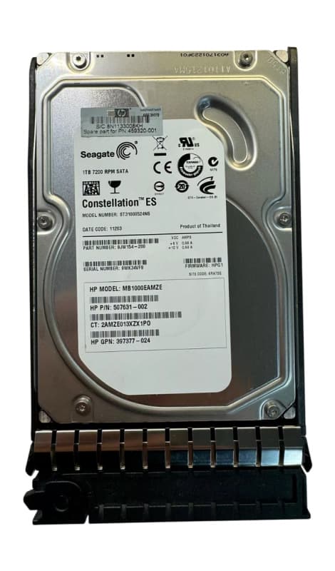 Жесткий диск HP MB1000EAMZE 1Tb  SATAII 3,5" HDD