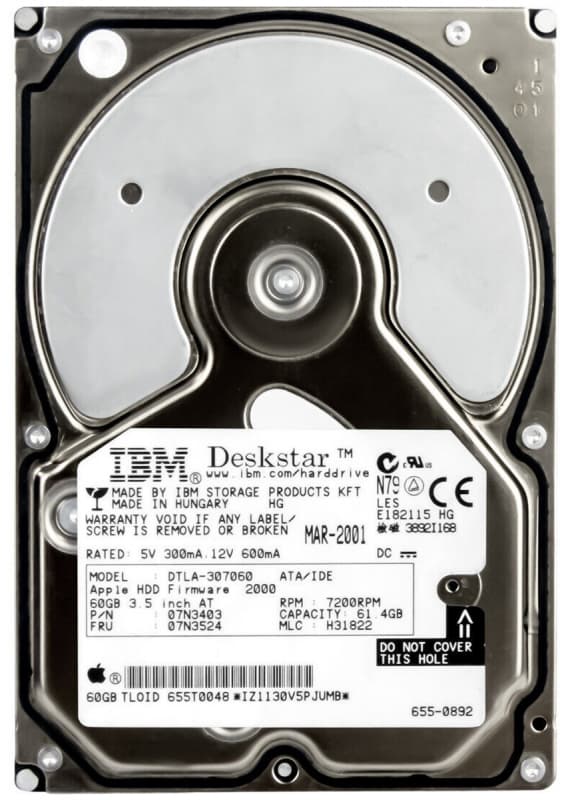 Жесткий диск IBM 07N3403 61,4Gb 7200 IDE 3.5" HDD