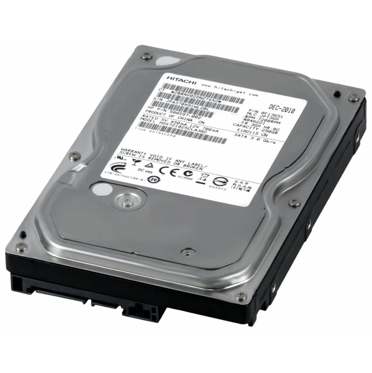 Жесткий диск HP 250Gb 7200 SATAII 3.5" HDD 588597-002
