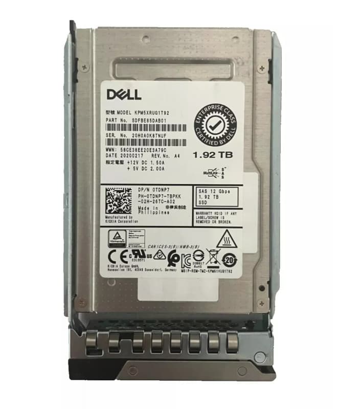 Жесткий диск Dell 0TDNP7 1.92TB SAS 2,5" SSD