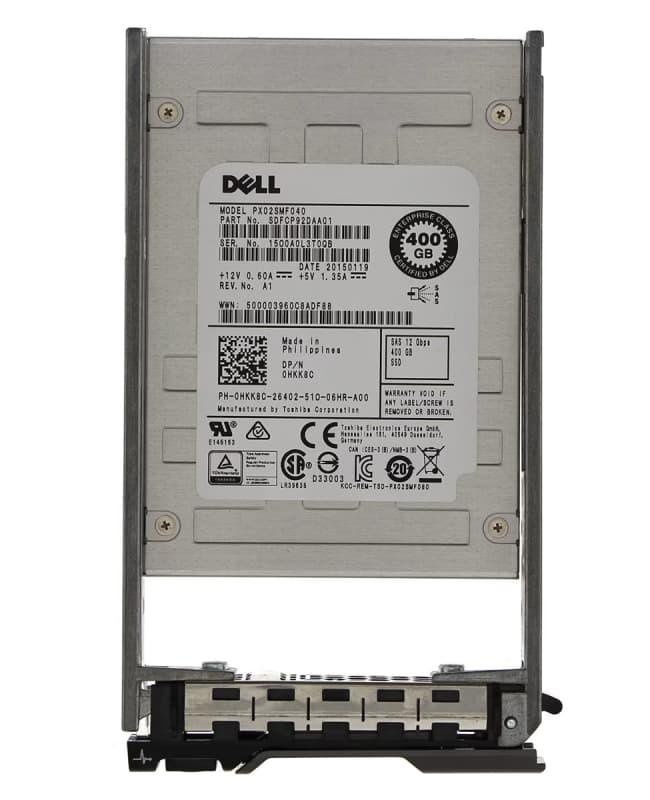 Жесткий диск Dell 0HKK8C 400Gb  SAS 2,5" SSD