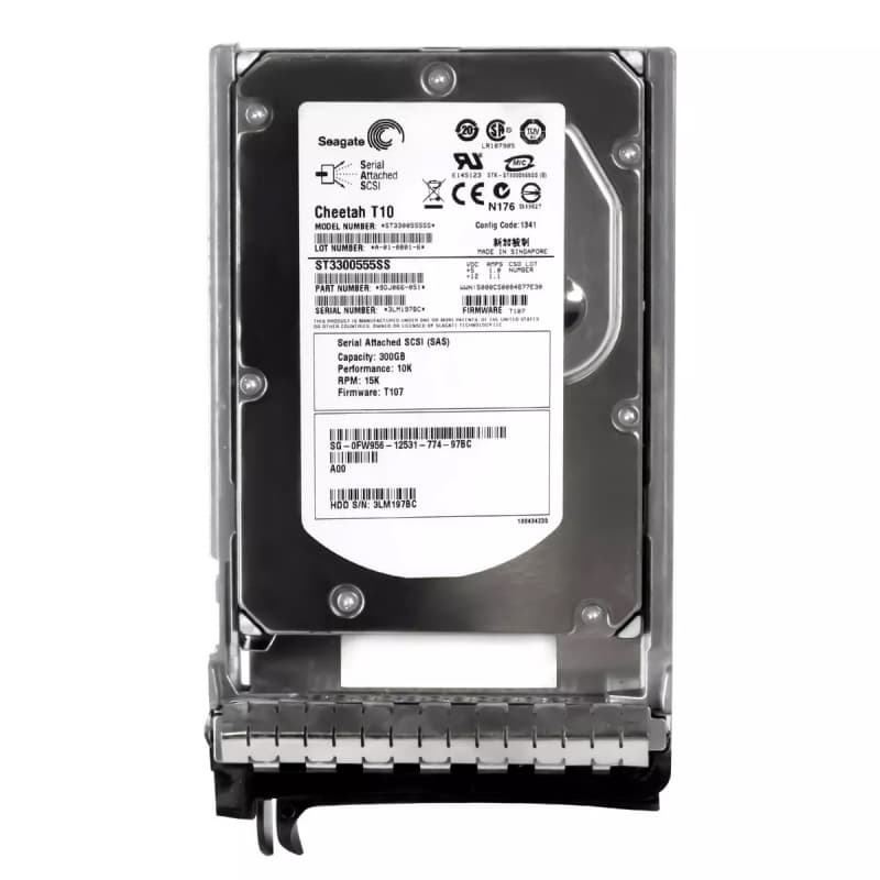 Жесткий диск Dell 0FW956 300Gb SAS 3,5" HDD