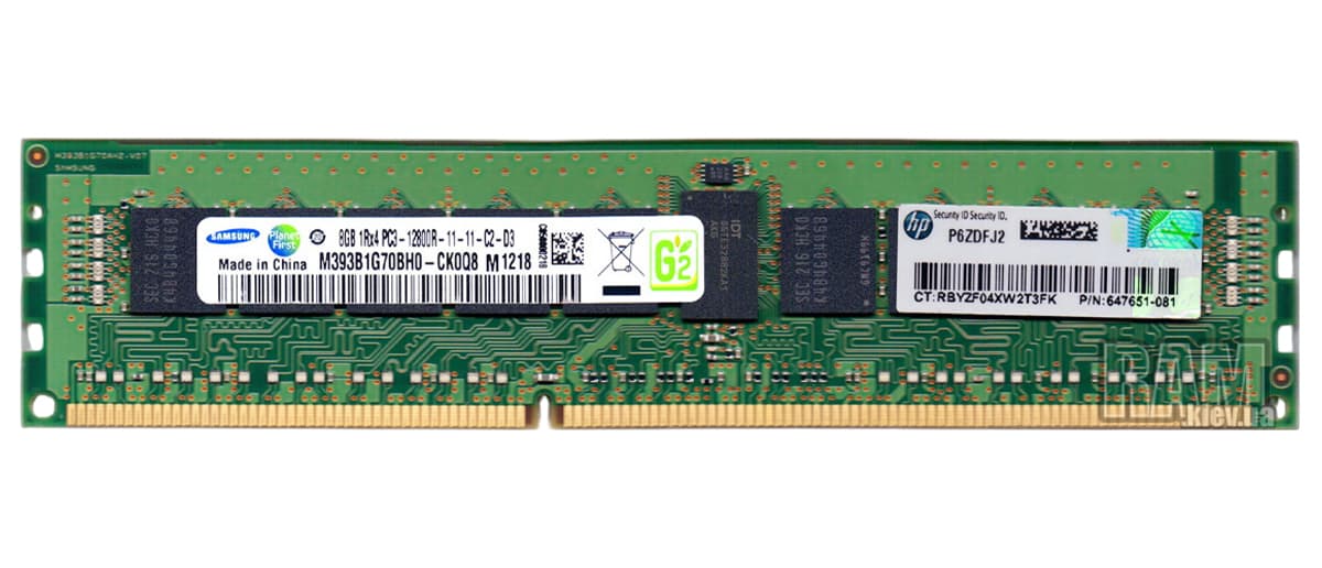 Оперативная память Samsung M393B1G70BH0-CK0Q8 DDRIII 8Gb
