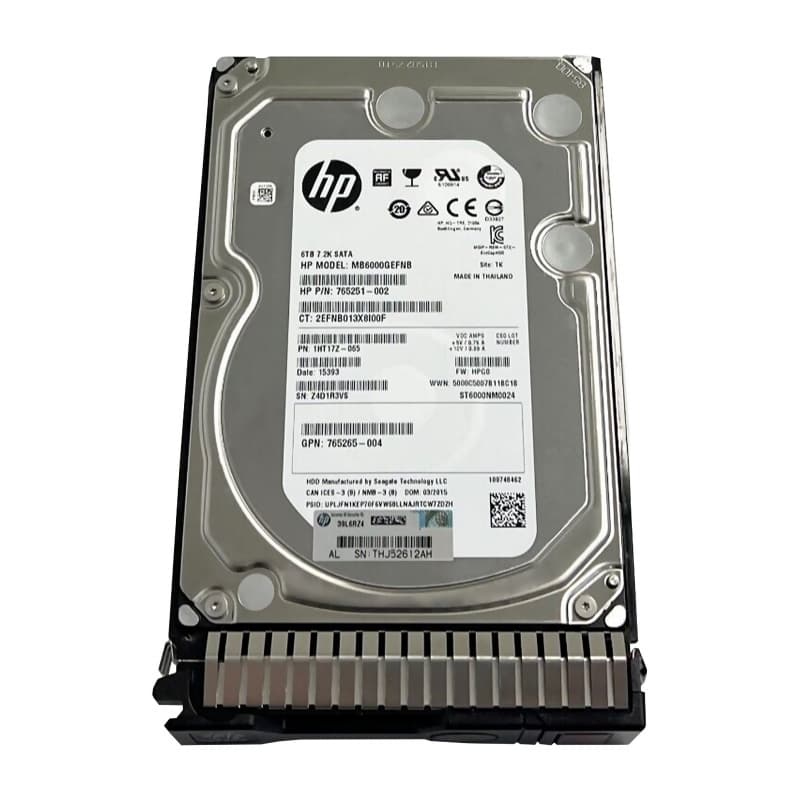 Жесткий диск HP 765862-001 6Tb 7200 SATAIII 3.5" HDD