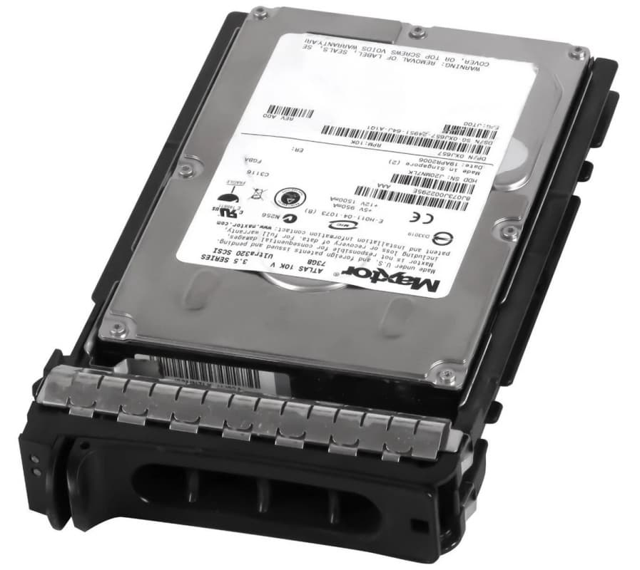 Жесткий диск Dell 0XJ657 73Gb U320SCSI 3.5" HDD