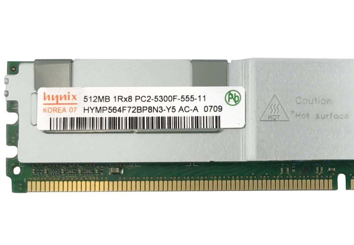 Оперативная память Hynix HYMP564F72BP8N3-Y5 DDRII 512Mb
