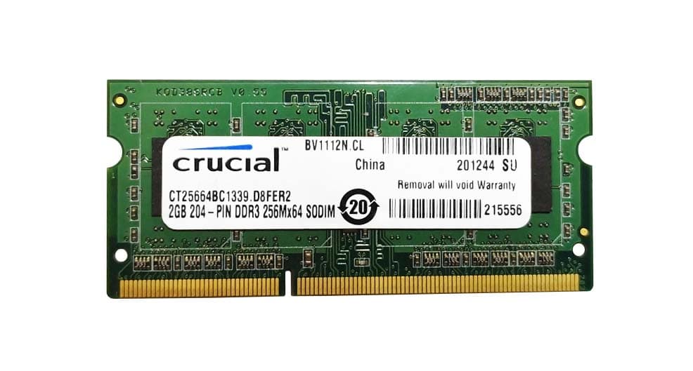 Оперативная память Crucial CT25664BC1339.D8FER2 DDRIII 2GB