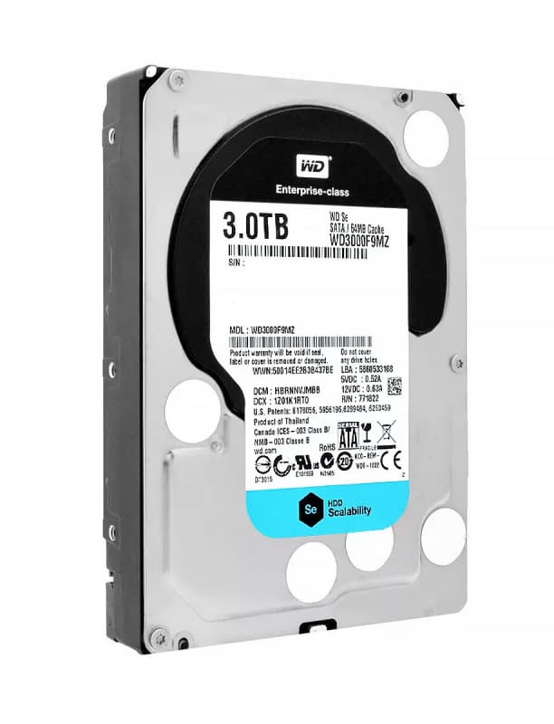 Жесткий диск Western Digital WD3000F9MZ 3Tb 7200 SATAIII 3.5" HDD