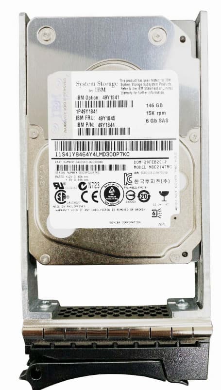 Жесткий диск IBM 49Y1844 146Gb  SAS 2,5" HDD