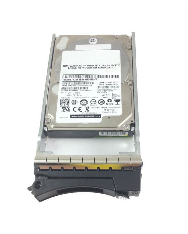 Жесткий диск IBM 49Y7430 600Gb 10000 SAS 2,5" HDD