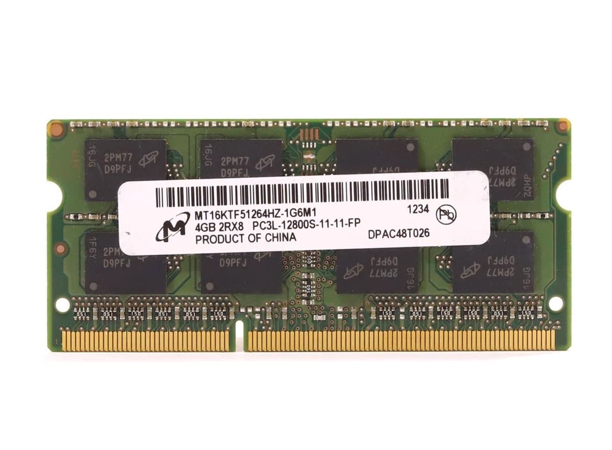 Оперативная память Micron DDRIII 4Gb MT16KTF51264HZ-1G6M1