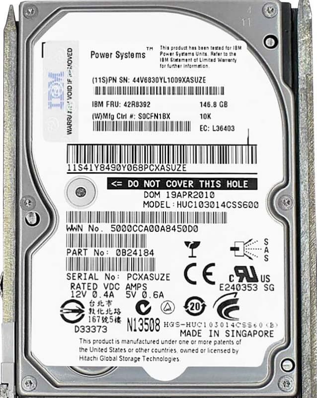 Жесткий диск IBM 42R5661 146,8Gb 10000 SAS 2,5" HDD