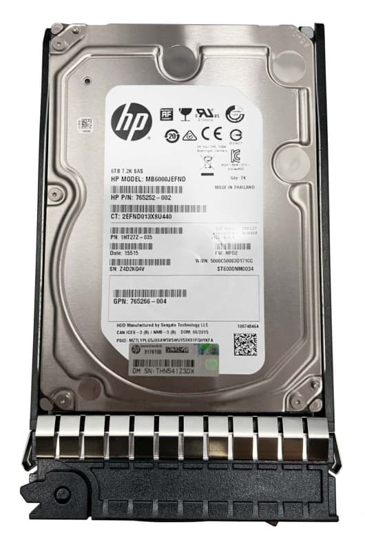 Жесткий диск HP 864919-001 6Tb 7200 SAS 3,5" HDD