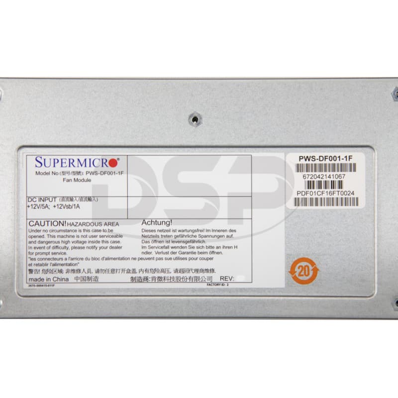 Модуль вентиляторов SuperMicro PWS-DF001-1F