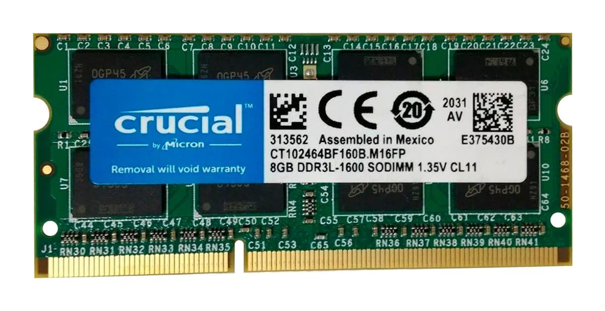 Оперативная память Crucial CT102464BF160B.M16FP DDRIII 8Gb