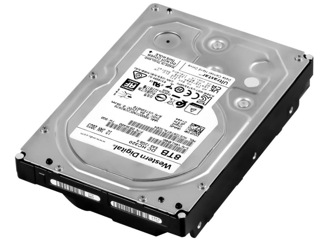 Жесткий диск Western Digital HUS728T8TAL5204 8Tb SAS 3,5" HDD