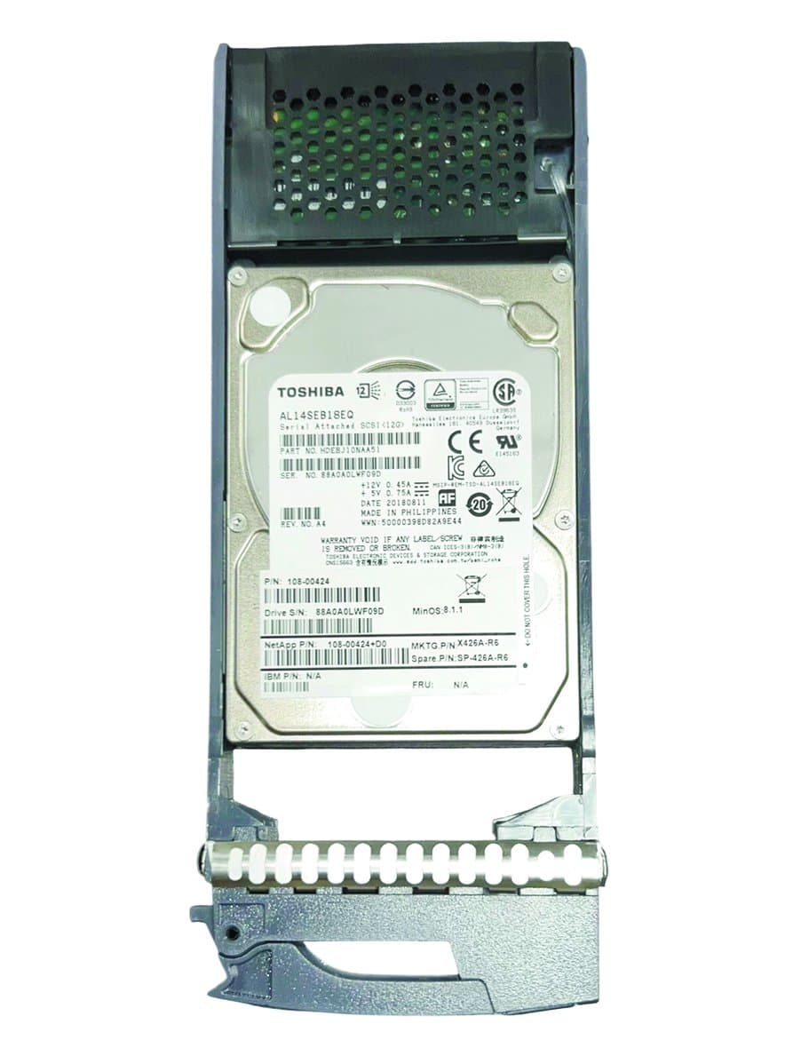 Жесткий диск NetApp 1,8TB 10000 SAS 2.5" HDD X426A-R6