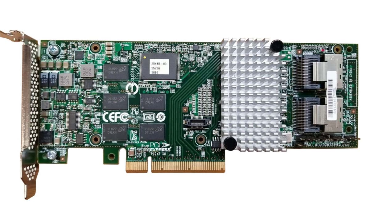 Контроллер LSI MegaRAID SAS 9261-8i PCI-E8x 512Mb