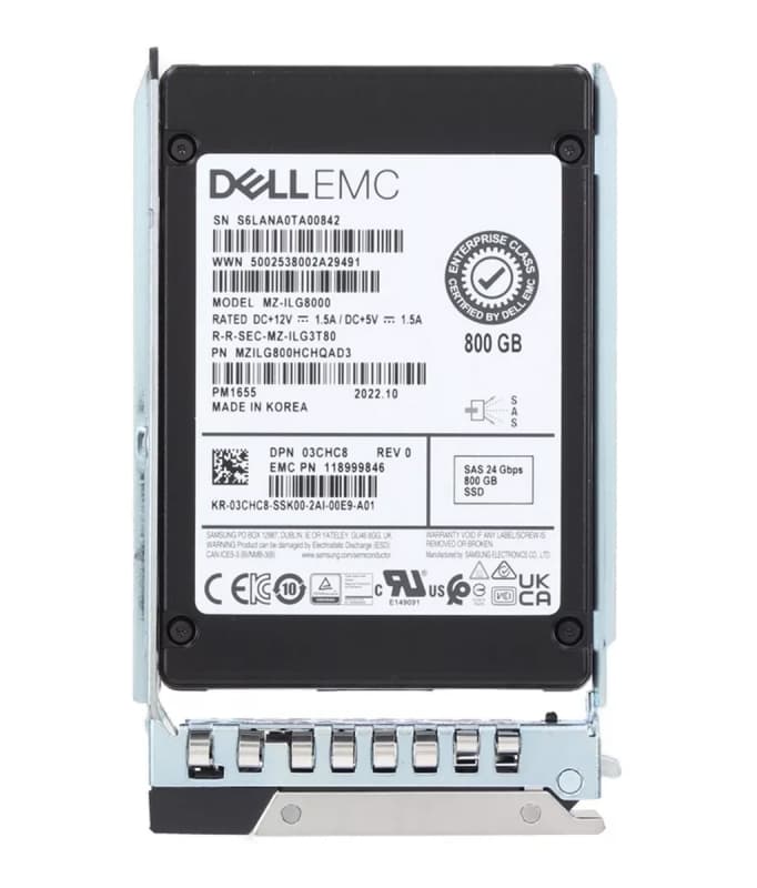 Жесткий диск Dell 3CHC8 800Gb SAS 2,5" SSD