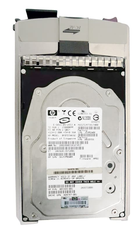 Жесткий диск HP 0B20956 72,8Gb  Fibre Channel  3,5" HDD