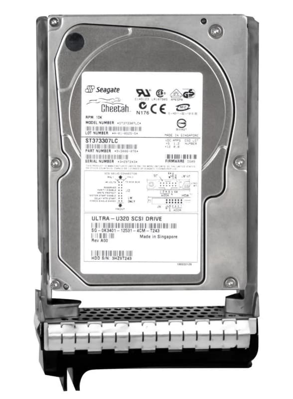 Жесткий диск Dell K3401 73,4Gb  U320SCSI 3.5" HDD