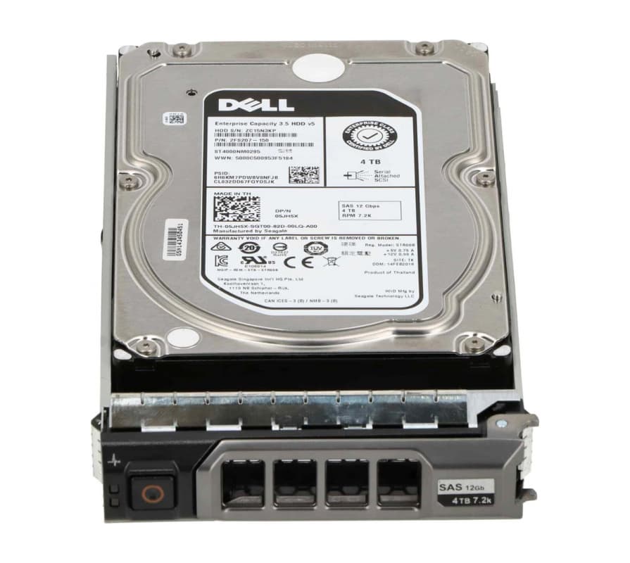 Жесткий диск Dell 05JH5X 4Tb SAS 7200 3,5" HDD