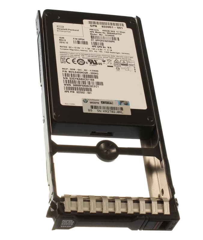Жесткий диск HP 833951-001 400Gb SAS 2,5" SSD