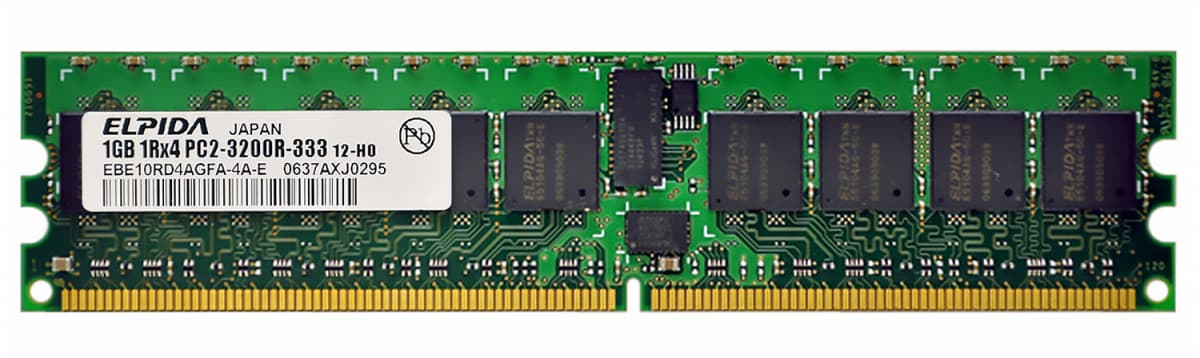 Оперативная память Elpida EBE10RD4AGFA-4A-E DDRII 1Gb