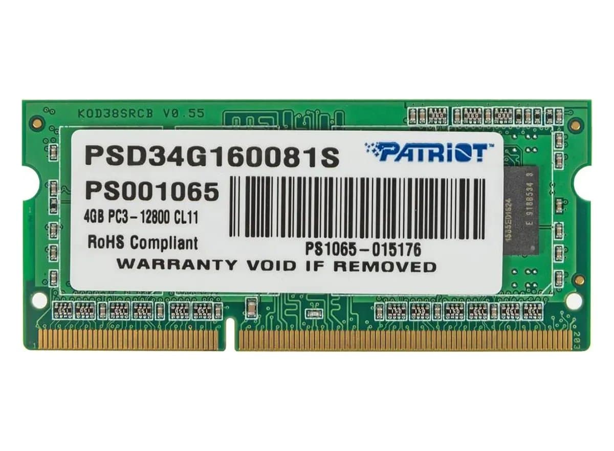 Оперативная память Patriot DDRIII 4Gb PS001065