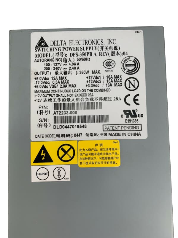 Блок питания Intel A72233 350W