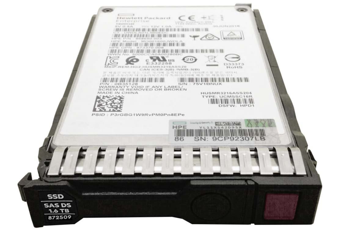 Жесткий диск HP 872382-B21 1,6Tb SAS 2,5" SSD