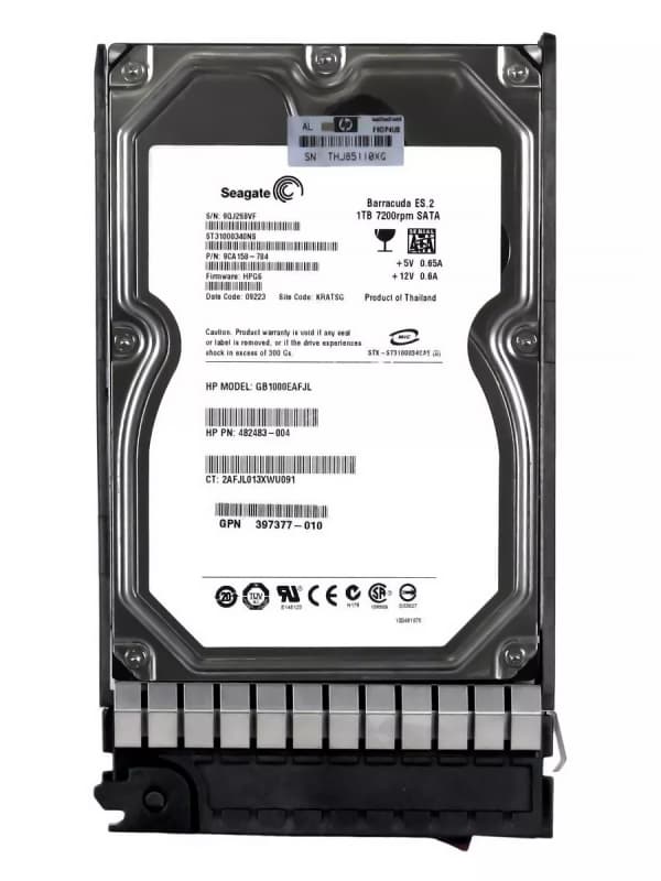 Жесткий диск HP 482483-004 1Tb SATAII 3,5" HDD