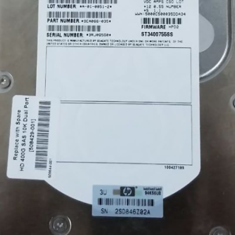 Жесткий диск HP 508232-B21 400Gb SAS 3,5" HDD