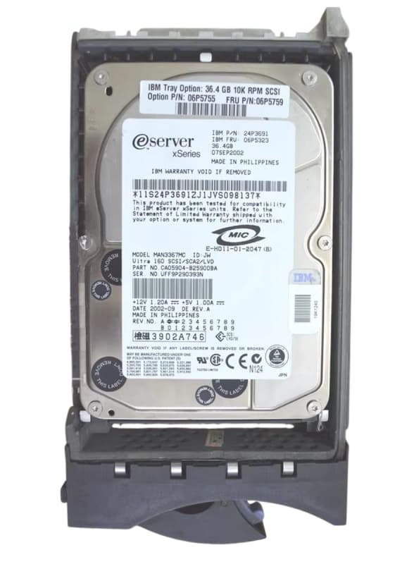 Жесткий диск IBM 19K1240 73,4Gb 10000 U320SCSI 3,5" HDD