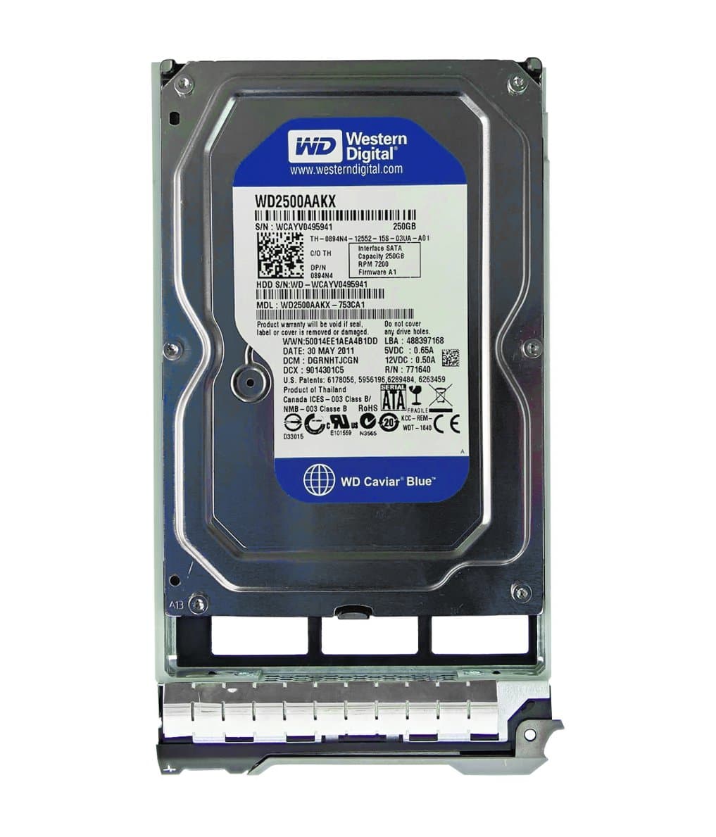 Жесткий диск Dell 250Gb 7200 SATAII 3.5" HDD 0894N4
