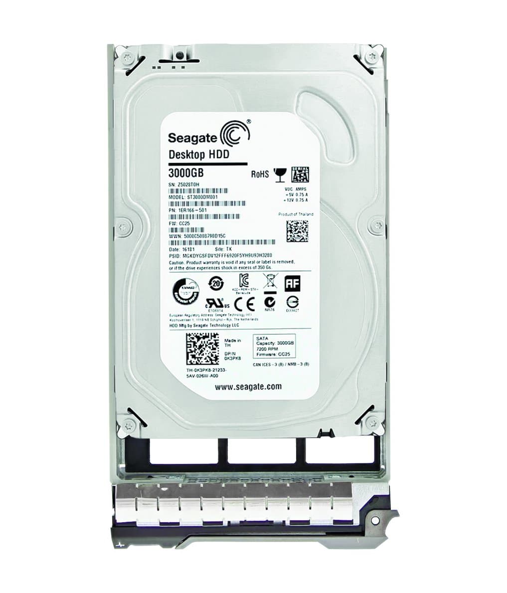 Жесткий диск Dell 3Tb 7200 SATAIII 3.5" HDD K3PK8