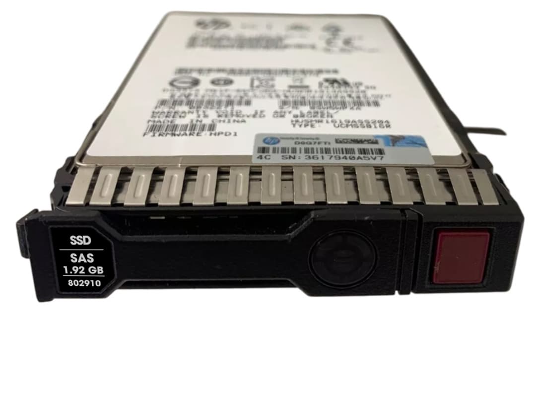 Жесткий диск HP 802888-B21 1,92Tb  SAS 2,5" SSD