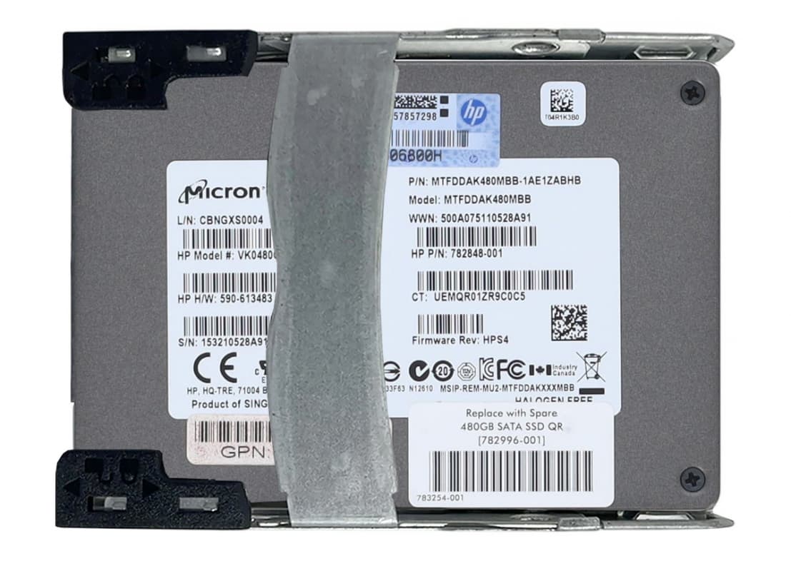 Жесткий диск HP 782996-001 480Gb SATAIII 2,5" SSD